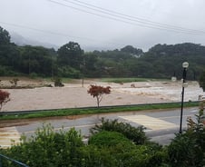 모든 길 막히고 빗물은 차올랐다…'물폭탄' 담양 탈출기