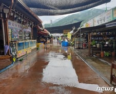 [르포]영호남 화합상징 화개장터 여야·지역 구분 없는 복구 지원 손길에…