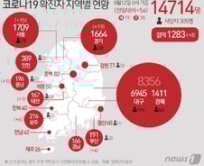[사진] [그래픽] 코로나19 확진자 지역별 현황(12일)