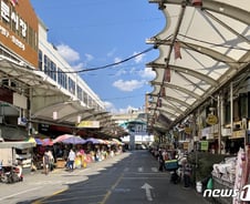 [르포]대구 서문시장 '비대면 추석'에 상인도, 시민도 울상