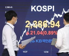 트럼프 트윗에 '우르르' 쓰러진 美증시, 코스피는 0.9% 올랐다