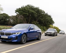 [시승기]알아서 후진 '척척'…더 스마트해진 BMW 신형 5·6