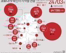 [사진] [그래픽] 코로나19 확진자 지역별 현황(12일)