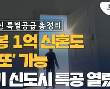 '특공' 문턱 낮췄다…신혼? 생애최초? 뭐가 유리할까[부릿지]