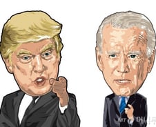 美사전투표 1억명 표심보니…"바이든, 두자릿수 우세"