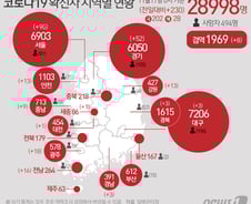 [사진] [그래픽] 코로나19 확진자 지역별 현황(17일)