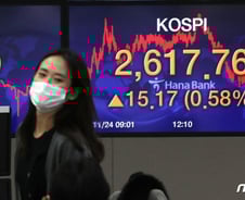 "외국인 내년에도 산다"…코스피 2617.76 '사상 최고'