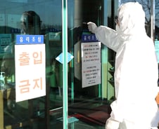 [르포]'62명 확진' 김제가나안요양원 적막감 속 긴장 ↑