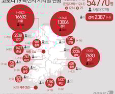 [사진] [그래픽] 코로나19 확진자 지역별 현황(25일)