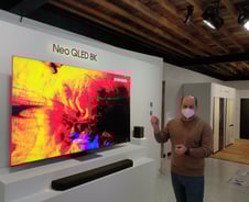 뉴욕서 '독점 공개' 삼성 최신 QLED TV, 직접 가서보니