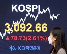 3000선 위태? 하루 만에 2.6% 급등…3100선 눈앞