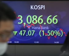 5거래일 연속 던지는 기관, 코스피 3100선 무너졌다