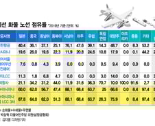 [단독]대한항공-아시아나 통합시 '화물' 점유율 70% 육박
