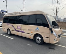 [르포]일반도로 시속 50km로 달리는 버스, 운전기사는 핸들을 놨다