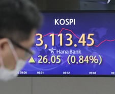 코스피, 6주만에 3100선 회복…외인·기관, 매서운 '사자'