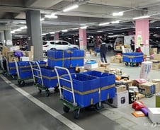 [르포]'택배 대란' 해결한 이곳…'단지 어르신' 고용해 문앞 배송