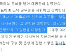 [단독]감사원, '원장'에 '궐위' 추가…첫 여성 대행체제 유력