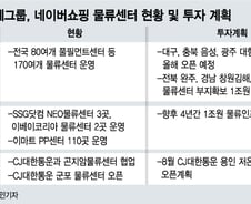 쿠팡vs신세계vs네이버, 물류센터가 e커머스 성패 가른다