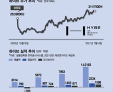 '고평가 논란' 9개월만에 확 달라졌다…하이브의 성장동력 2가지
