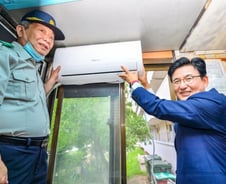 '폭염 비상' 송파구, 아파트 경비실에 냉방기 설치해준다