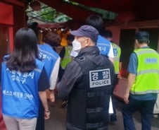 이 시기에 성매매집결지에 가나..코로나 방역 합동점검 실시