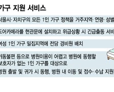도어지킴이·안심보안관…'1인 가구 전성시대' 맞춤형 지원 총력