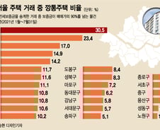 [단독]강서구 주택 매수자 5명중 1명은 돈 한푼 안 내고 샀다