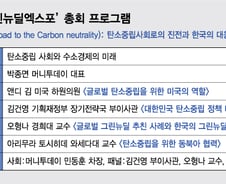 K그린뉴딜의 미래…글로벌 전문가들이 말하는 '탄소중립' 전략