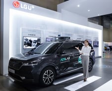 LGU+, '2021 그린뉴딜엑스포'서 5G 자율주행 기술 선봬