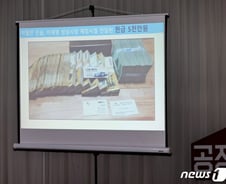 "조폭 사진 김용판 나가라"…서울시 국감 시작부터 '고성'