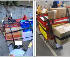 아슬아슬 매달린 내 택배…우체국 '과적 방지' 말로만?