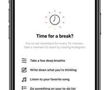 "인스타 잠시 끄고 심호흡"…'휴식기능' 연내 도입[IT썰]