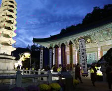 [단독]이재명 월정사行, 與 '실록' 환수결의안…佛 화합 메시지