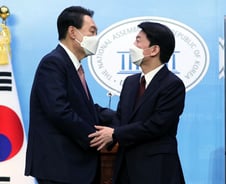 [단독]尹-安 '합동 유세' 논의…5일 서울 노원 첫 유세 유력