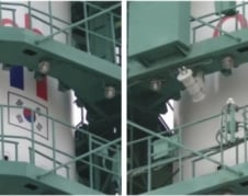 [우주다방]러시아의 보복 시작?..로켓에 있던 '태극기' 지웠다