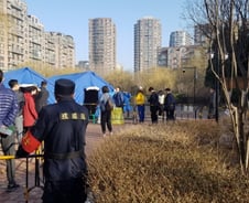 [르포]휘청이는 中 '제로 코로나'…"코로나 검사 받아라" 300m 줄