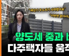 "팔까, 말까"…계산 끝낸 다주택자 움직이기 시작했다[부릿지]