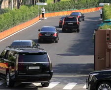 尹 대통령 용산 첫출근 12분 '체증' 없어…동선 매일 바꾼다