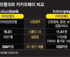 카카오뱅크·페이 동반자? 경쟁자?···시너지 가능할까