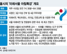 인구·ESG·메타버스·디지털 플랫폼..오세훈표 '아침 열공' 목록은