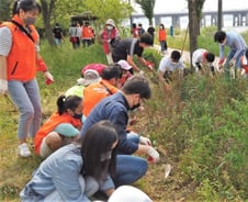 미래에셋증권, ESG 환경캠페인 '미래에셋증권숲 가꾸기' 봉사활동