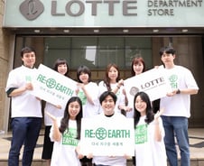 "다시 지구를 새롭게" 롯데百, 고객참여형 ESG 캠페인 강화