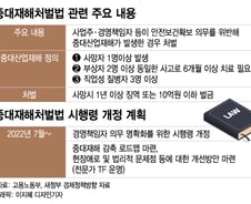 "무서워서 사업 못하겠네"…중대재해법 반년만에 손질, 왜?