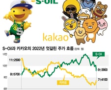 "유가 100불 깨졌다" S-Oil '털썩' vs 급락한 카카오는 '반격'