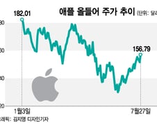 애플, 41일간 20% 급등…실적 부진해도 주가는 간다?[오미주]
