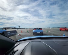 G70으로 257㎞…봅슬레이처럼 옆으로 누워 코너 질주, 어디서?[르포]