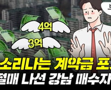 "계약금 3억원 떼여도 안사"…강남 아파트 손절하는 매수자들[부릿지]