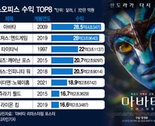 [더차트]마블 아니었어?…역대 박스오피스 흥행 1위는 OOO