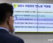 "윤건영, 모욕감 송구" 김문수 사과에도…환노위 2차 파행