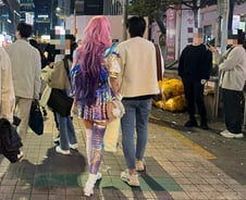 "핼러윈에 춤추러 왔는데…" 코로나 대신 '마약 공포'[르포]